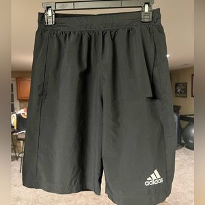 Men’s Med Black Adidas Running Shorts
